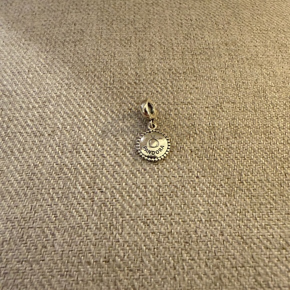 Pandora Pittsburgh Steelers - 925 Sterling Silver Charm Pendant - Like New - Picture 2 of 2